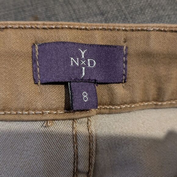 NYDJ Rust Brown Denim Leggings, Women's 8 - Picture 8 of 11